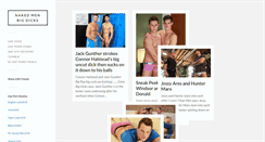 Desktop Screenshot of nakedmenbigdicks.com