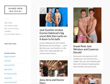 Tablet Screenshot of nakedmenbigdicks.com